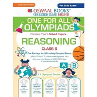 Oswaal One For All Olympiad Previous Years' Solved Papers, Class-6 Reasoning Book (For 2023 Exam) von Oswaal Books And Learning Pvt Ltd
