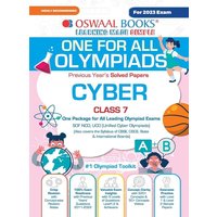 Oswaal One For All Olympiad Previous Years' Solved Papers, Class-7 Cyber Book (For 2023 Exam) von Oswaal Books And Learning Pvt Ltd