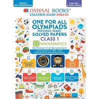 Oswaal One for All Olympiad Previous Years Solved Papers, Class-1 Mathematics Book (For 2021-22 Exam) von Oswaal Books And Learning Pvt Ltd