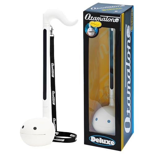 Otamatone Deluxe [Englische Edition] Elektronisches Musikinstrument Spielzeug Tragbarer Synthesizer aus Japan von Cube/Maywa Denki, Weiß von Otamatone