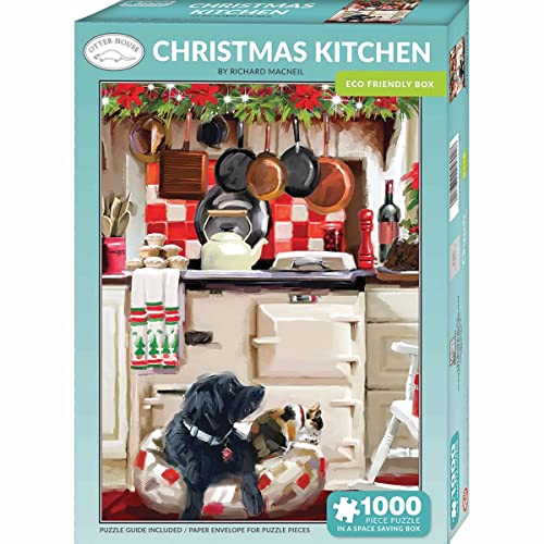 Christmas Kitchen 1000 Piece Jigsaw von Otter House