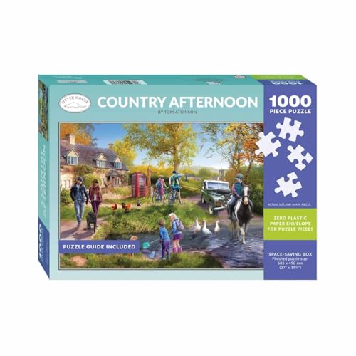 Country Afternoon Puzzle mit 1000 Teilen von Otter House