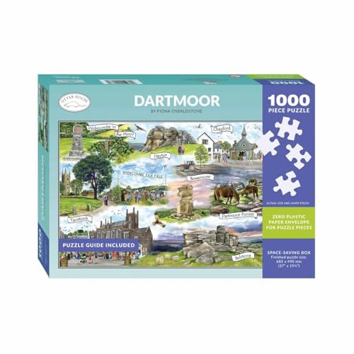 Dartmoor - Puzzle mit 1000 Teilen von Otter House