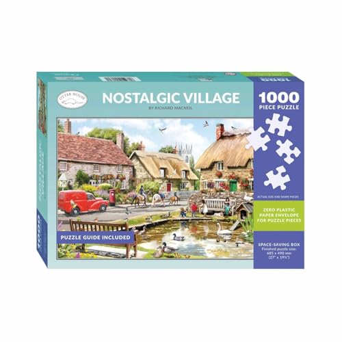 Nostalgic Village - Puzzle mit 1000 Teilen von Otter House