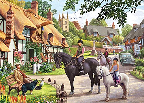 Country Life 1000 Piece Jigsaw von Otter House