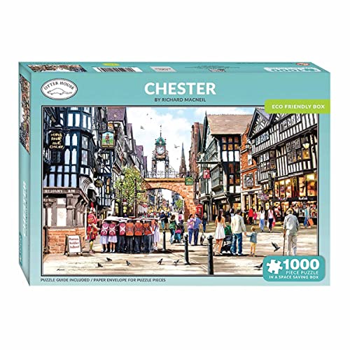 Chester 1000 Piece Jigsaw von Otter House
