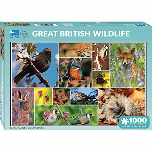 RSPB - Great British Wildlife 1000 Piece Jigsaw von Otter House