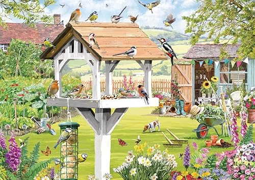 Otter House Gift 500 XL Piece Jigsaw - Garden Friends Otter House Gift 500 XL Piece Jigsaw - Garden Friends von Otter House