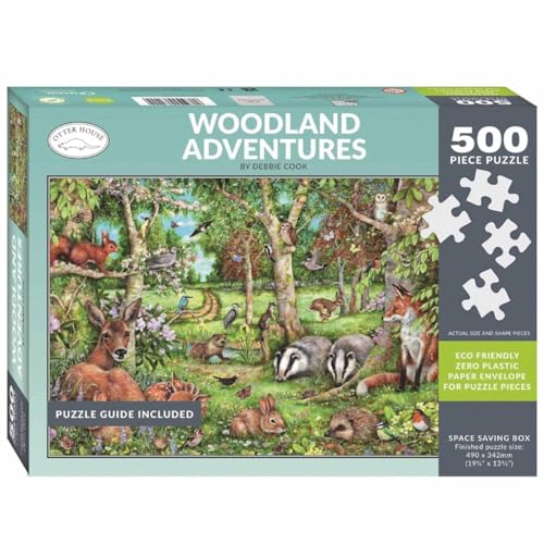 Otter House Puzzle Geschenk 500 Teile - Abenteuer im Wald Otter House Puzzle Geschenk 500 Teile - Abenteuer im Wald von Otter House