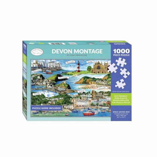Otter House Puzzle mit 1000 Teilen – Devon Montage von Otter House