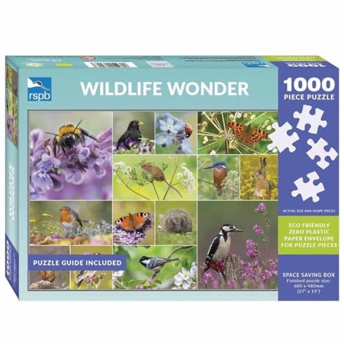 Puzzle 1000 Teile - RSPB - Vogel & Wildlife von Otter House