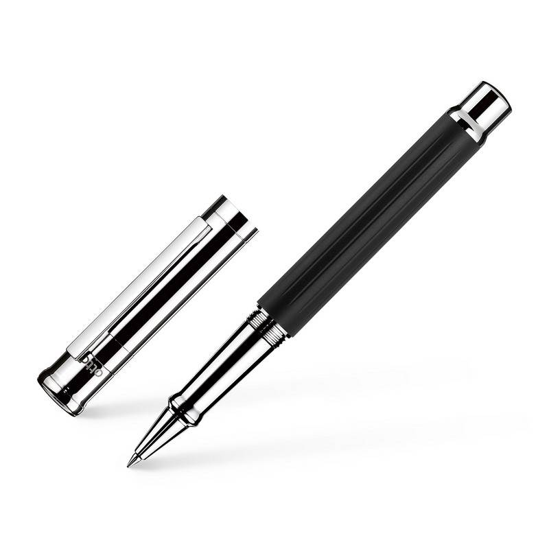 Otto Hutt Tintenroller Design 04 Fadenguilloche Schwarz Otto Hutt Tintenroller Design 04 Fadenguilloche Schwarz von Otto Hutt
