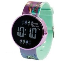 Kinder-Armbanduhr Disney Frozen LED grün/lila rund wechselbare Batterie Kinder-Armbanduhr Disney Frozen LED grün/lila rund wechselbare Batterie von Otto Simon