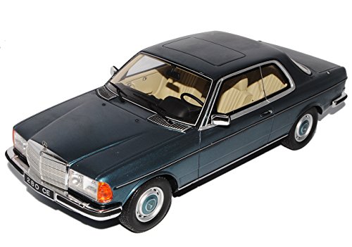 Otto Mercedes-Benz E-Klasse Coupe C123 Grün 1975-1986 Nr 627 1/18 Modell Auto mit individiuellem Wunschkennzeichen von Otto