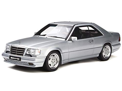 Otto Mercedes C124 E36 AMG Coupe brillant Silber Modellauto OT731 1:18 von Otto