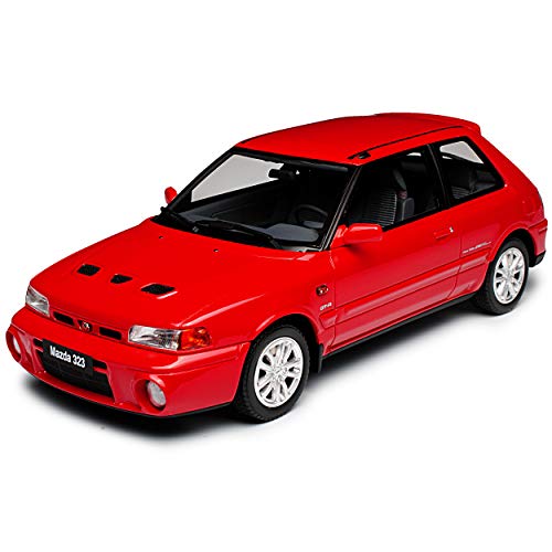 Mazda 323 BG GTR Rot 1989-1994 Nr 255 1/18 Otto Modell Auto von Otto Mobile