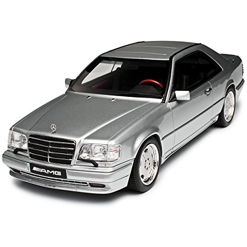 Mercedes-Benz E-Klasse C124 E36 AMG Coupe Silber 1984-1997 Nr 731 1/18 Otto Modell Auto mit individiuellem Wunschkennzeichen von Otto Mobile