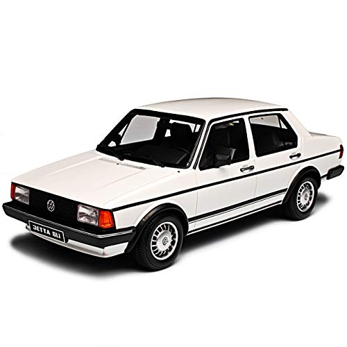 Volkwagen Jeta Limousine Weiss I 1. Generation 1979-1984 Nr 291 1/18 Otto Modell Auto mit individiuellem Wunschkennzeichen von Otto Mobile