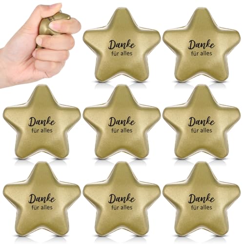 Otuuz 8 Stück Stern Stressball Antistressbälle Set Kollegen Stressabbau Geschenk Erwachsene Büro Klein Stressabbau Bälle Danke für Alles Mitgebsel Gastgeschenke für Angst Abbauen Beruhigung Otuuz 8 Stück Stern Stressball Antistressbälle Set Kollegen Stressabbau Geschenk Erwachsene Büro Klein Stressabbau Bälle Danke für Alles Mitgebsel Gastgeschenke für Angst Abbauen Beruhigung von Otuuz