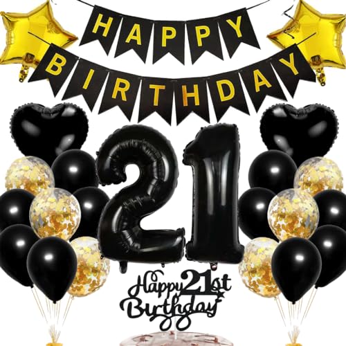 Ouceanwin Geburtstagsdeko 20 Jahre Mann Frau, Luftballon 20. Geburtstag Deko Schwarz Gold Tortendeko 20 Geburtstag Ballon Happy Birthday Deko, Geburtstag 20 Männer Deko 28. Geburtstag Frauen Ouceanwin Geburtstagsdeko 20 Jahre Mann Frau, Luftballon 20. Geburtstag Deko Schwarz Gold Tortendeko 20 Geburtstag Ballon Happy Birthday Deko, Geburtstag 20 Männer Deko 28. Geburtstag Frauen von Ouceanwin