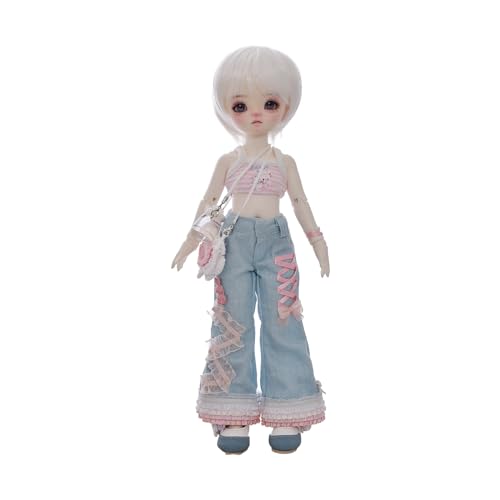 Oueneifs Sapphire 1/6 BJD Puppe mit rosa Cool Sommer Tragen Geburtstagsgeschenk Harz Spielzeug für 15+ Jahre alt Oueneifs Sapphire 1/6 BJD Puppe mit rosa Cool Sommer Tragen Geburtstagsgeschenk Harz Spielzeug für 15+ Jahre alt von Oueneifs