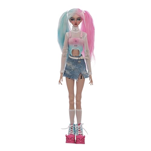 Oueneifs UNA 1/4 BJD Puppe Fashion Lady Attraktive Bonbonfarbe Stil Ball Gelenkpuppe Harz Spielzeug für 15+ Jahre alt Oueneifs UNA 1/4 BJD Puppe Fashion Lady Attraktive Bonbonfarbe Stil Ball Gelenkpuppe Harz Spielzeug für 15+ Jahre alt von Oueneifs