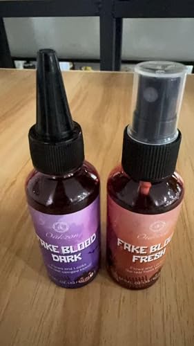 Kunstblut Halloween, Halloween Schminke Erwachsene Kinder, Fake Blood, Blut Spray Kunstblut Halloween, Halloween Schminke Erwachsene Kinder, Fake Blood, Blut Spray von Oukzon