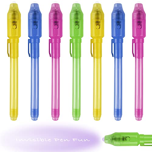 Oulesvte 8 Stück Mitgebsel Kindergeburtstag Zauberstifte, Unsichtbar Schreiben Spy Pen, Geheimstift mit UV Licht Kinder, Kleine Geschenke für Kinde, Geburtstag Mitgebsel,Geschenke zur Einschulung Oulesvte 8 Stück Mitgebsel Kindergeburtstag Zauberstifte, Unsichtbar Schreiben Spy Pen, Geheimstift mit UV Licht Kinder, Kleine Geschenke für Kinde, Geburtstag Mitgebsel,Geschenke zur Einschulung von Oulesvte