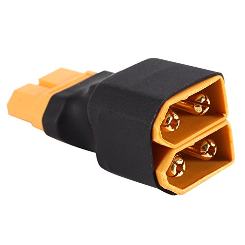Oumefar Connector Battery Plug T Plugs to XT60 Adapter Connector Male Female No Wires Connector for Lipo Battery ESC RC Drone Car Oumefar Connector Battery Plug T Plugs to XT60 Adapter Connector Male Female No Wires Connector for Lipo Battery ESC RC Drone Car von Oumefar
