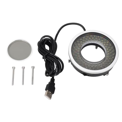 Oumefar Mikroskop Polarisiertes Optisches System LED -Kreis Licht 96 Perlen Hohe Helligkeit Glareprofes Metallgehäuse Illuminierende Lichtquelle für Monokulare Monomer -Mikroskope Oumefar Mikroskop Polarisiertes Optisches System LED -Kreis Licht 96 Perlen Hohe Helligkeit Glareprofes Metallgehäuse Illuminierende Lichtquelle für Monokulare Monomer -Mikroskope von Oumefar