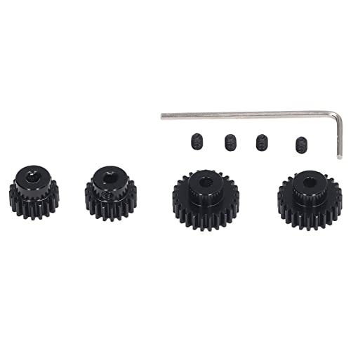 Oumefar Motor Ritzel, Ritzel High Speed Low Noise Universal 18T 19T 23T 24T Stahl RC Autoteile Zubehör RC Modellauto Set für TT01 TT02 TB02 TA05 Upgrade Ersatzteile Oumefar Motor Ritzel, Ritzel High Speed Low Noise Universal 18T 19T 23T 24T Stahl RC Autoteile Zubehör RC Modellauto Set für TT01 TT02 TB02 TA05 Upgrade Ersatzteile von Oumefar