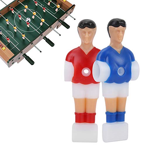 Tischfußballspieler-Roboterfiguren, Mini-Puppen, Tischfußball-Spielzubehör, Langlebig, Leicht, Einfache Installation für Wechselnde Spieler fürund Erwachsene von Oumefar
