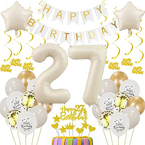 27 Geburtstag Deko Frauen 27. Geburtstagsdeko Beige Gold Ballon 27 Geburtstag Deko Männer Beige 27 Luftballon Geburtstagsdeko Frauen Mann 27 Jahr Geburtstagdeko Beige Luftballon 27. Geburtstag 27 Geburtstag Deko Frauen 27. Geburtstagsdeko Beige Gold Ballon 27 Geburtstag Deko Männer Beige 27 Luftballon Geburtstagsdeko Frauen Mann 27 Jahr Geburtstagdeko Beige Luftballon 27. Geburtstag von Oumezon