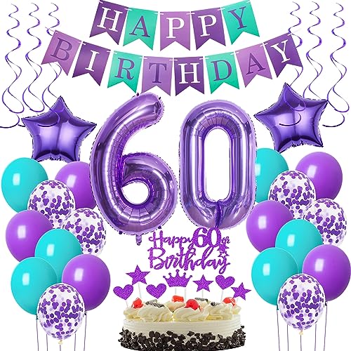 Deko 60. Geburtstag Frau, Luftballons 60 Geburtstag deko Frauen lila, Geburtstagsdeko 60 Jahre Frauen Dekoration, Ballon 60. Geburtstag Frauen lila Tortendeko 60. Geburtstag deko Luftballon Frau Deko 60. Geburtstag Frau, Luftballons 60 Geburtstag deko Frauen lila, Geburtstagsdeko 60 Jahre Frauen Dekoration, Ballon 60. Geburtstag Frauen lila Tortendeko 60. Geburtstag deko Luftballon Frau von Oumezon
