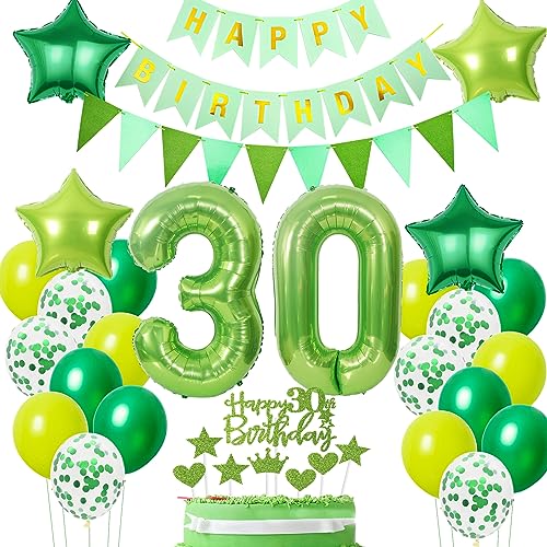 Luftballons 30. Geburtstag Grün Dekoration, ballon 30 Geburtstag Mann deko Grün Tortendeko 30 Jahre Mann Geburtstagsdeko 30 Geburtstag Mann Frauen deko Grün Deko 30. Geburtstag Männer Grün Ballons Luftballons 30. Geburtstag Grün Dekoration, ballon 30 Geburtstag Mann deko Grün Tortendeko 30 Jahre Mann Geburtstagsdeko 30 Geburtstag Mann Frauen deko Grün Deko 30. Geburtstag Männer Grün Ballons von Oumezon