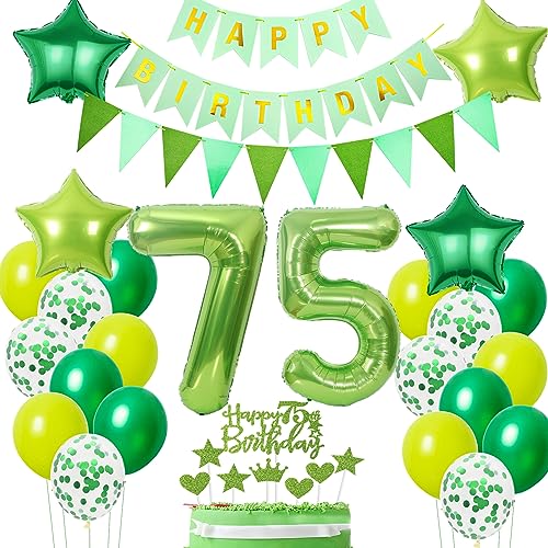 Luftballons 75. Geburtstag Grün Dekoration, ballon 75 Geburtstag Mann deko Grün Tortendeko 75 Jahre Mann Geburtstagsdeko 75 Geburtstag Mann Frauen deko Grün Deko 75. Geburtstag Männer Grün Ballons Luftballons 75. Geburtstag Grün Dekoration, ballon 75 Geburtstag Mann deko Grün Tortendeko 75 Jahre Mann Geburtstagsdeko 75 Geburtstag Mann Frauen deko Grün Deko 75. Geburtstag Männer Grün Ballons von Oumezon