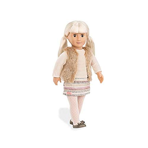 Our Generation 44411 Dollw Hooded Furry Vest, Aria von Our Generation