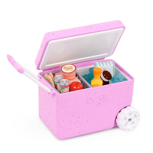 Our Generation – 18-inch Doll Accessories – Rolling Cooler with Wheels – Pretend Food Toys – Imaginative Play – Kids Ages 3 Years & Older – OG Camping Cooler Our Generation – 18-inch Doll Accessories – Rolling Cooler with Wheels – Pretend Food Toys – Imaginative Play – Kids Ages 3 Years & Older – OG Camping Cooler von Our Generation