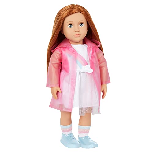 Our Generation BD30485Z Outfit Rainbow Sky für 46cm Puppen, Pinker Regenmantel, Kleid mit Rüschendetails, Regenbogen-Aufdruck – Kinder Spielzeug ab 3 Jahren - 45454 HCM Kinzel Our Generation BD30485Z Outfit Rainbow Sky für 46cm Puppen, Pinker Regenmantel, Kleid mit Rüschendetails, Regenbogen-Aufdruck – Kinder Spielzeug ab 3 Jahren - 45454 HCM Kinzel von Our Generation