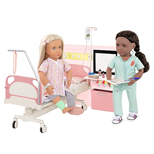 Our Generation BD35111Z Get Well Krankenzimmer - Krankenhaus, Spielset, Zubehör für Puppen, Spielhaus, Puppenhaus – Kinder Spielzeug ab 3 Jahre - 45464 HCM Kinzel Our Generation BD35111Z Get Well Krankenzimmer - Krankenhaus, Spielset, Zubehör für Puppen, Spielhaus, Puppenhaus – Kinder Spielzeug ab 3 Jahre - 45464 HCM Kinzel von Our Generation