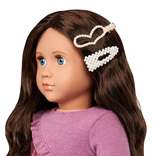 Our Generation BD35148Z Haarschmuck mit Perlen - Haarspange, Klammer, Accessoire, Haarclip – Kinder Spielzeug ab 3 Jahre - 45431 HCM Kinzel von Our Generation