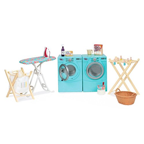 Our Generation BD37158Z 44486 BATTAT Laundry Set w/Washer & Dryer von Our Generation