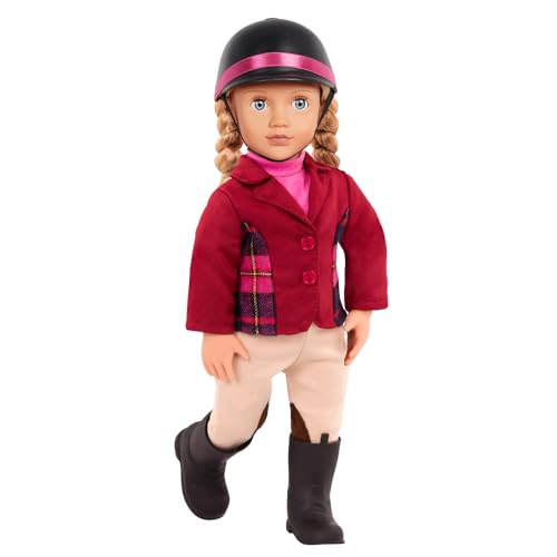 Our Generation – Bewegliche 46 cm große Reiterpuppe – Blonde Haare und Blaue Augen – Puppenkleidung und -zubehör für das Reiten – Fantasiespiel – Spielzeug für Kinder ab 3 Jahren – Lily Anna Our Generation – Bewegliche 46 cm große Reiterpuppe – Blonde Haare und Blaue Augen – Puppenkleidung und -zubehör für das Reiten – Fantasiespiel – Spielzeug für Kinder ab 3 Jahren – Lily Anna von Our Generation