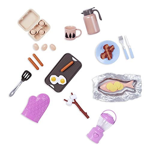 Our Generation Camping Party Accessoire Set mit Grillplatte, Laterne, Thermoskanne und mehr | BD35152 | Perfekt für Deine Puppen zum Essen, Trinken und Genießen am Lagerfeuer | Empfohlen ab 3 Jahren Our Generation Camping Party Accessoire Set mit Grillplatte, Laterne, Thermoskanne und mehr | BD35152 | Perfekt für Deine Puppen zum Essen, Trinken und Genießen am Lagerfeuer | Empfohlen ab 3 Jahren von Our Generation