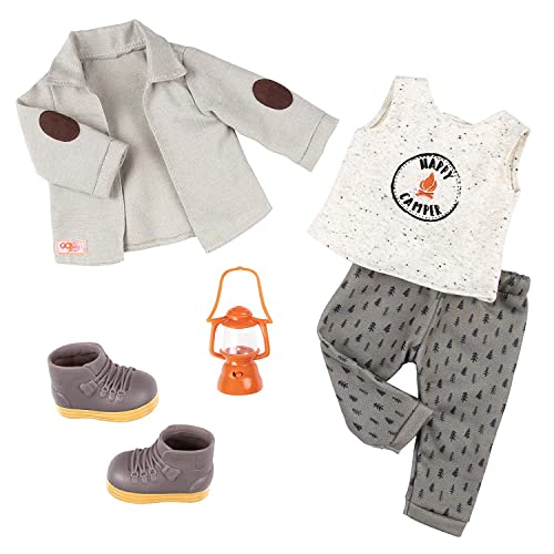 Our Generation - Deluxe Jungen Outfit - Zeltlager mit Laterne von Our Generation