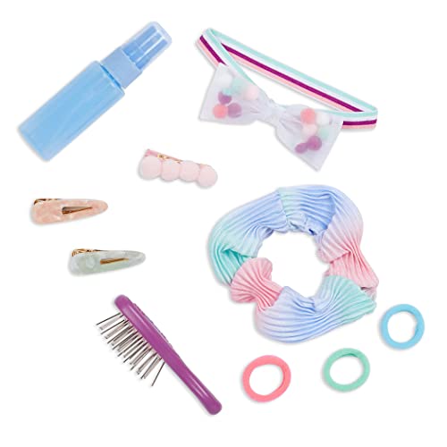 Our Generation Haarstyling-Set - Haarspangen, Bürste, Haargummis & mehr - Puppenzubehör für 46 cm Puppen, Friseur Fantasiespiel, Spielzeug für Kinder ab 3 Jahren - Pretty Pom Poms Our Generation Haarstyling-Set - Haarspangen, Bürste, Haargummis & mehr - Puppenzubehör für 46 cm Puppen, Friseur Fantasiespiel, Spielzeug für Kinder ab 3 Jahren - Pretty Pom Poms von Our Generation