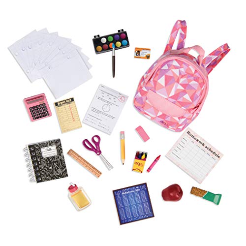 Our Generation – Klassenzimmer-Set – Schulsachen – 46 cm Puppenzubehör – Rollenspiel – Spielzeug für Kinder ab 3 Jahren – Back to School Our Generation – Klassenzimmer-Set – Schulsachen – 46 cm Puppenzubehör – Rollenspiel – Spielzeug für Kinder ab 3 Jahren – Back to School von Our Generation