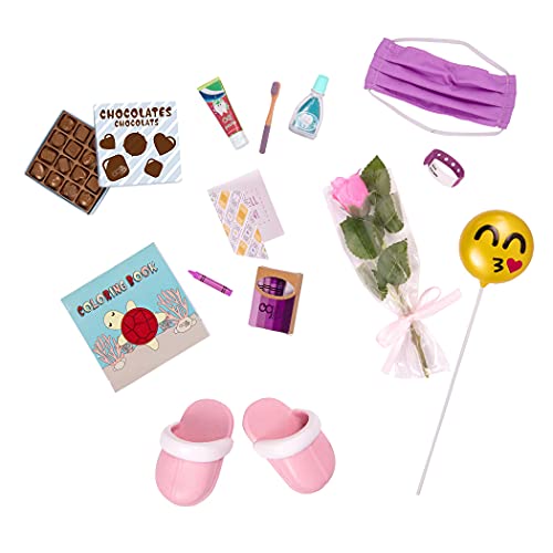Our Generation – Krankenhaus-Set – Ballon & Malbuch – 46 cm Puppenzubehör – Fantasiespiel – Spielzeug für Kinder ab 3 Jahren – Gute Besserung Set mit Ballon Our Generation – Krankenhaus-Set – Ballon & Malbuch – 46 cm Puppenzubehör – Fantasiespiel – Spielzeug für Kinder ab 3 Jahren – Gute Besserung Set mit Ballon von Our Generation