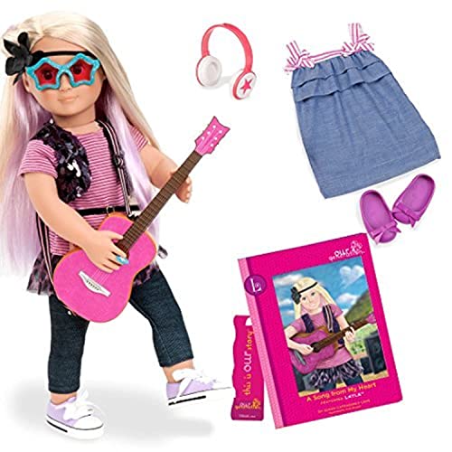 Our Generation 44278 - Layla OG Puppe mit Partyoutfit B, 46 cm von Our Generation