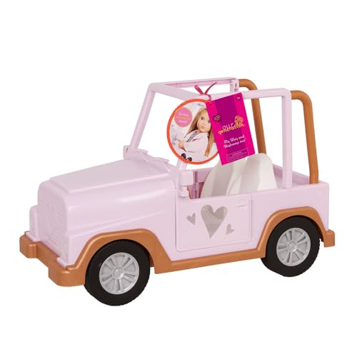 Our Generation My Way & Highways 4×4 Lila Jeep | BD37930 | Puppenfahrzeug für 46 cm Puppen | ab 3 Jahre Our Generation My Way & Highways 4×4 Lila Jeep | BD37930 | Puppenfahrzeug für 46 cm Puppen | ab 3 Jahre von Our Generation